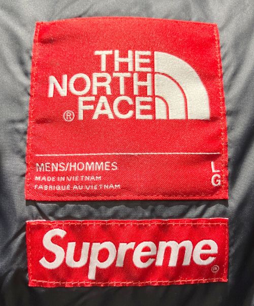THE NORTH FACE（ザ ノース フェイス）THE NORTH FACE (ザ ノース フェイス) SUPREME (シュプリーム) 700-Fill Down Parka ブラック サイズ:Lの古着・服飾アイテム