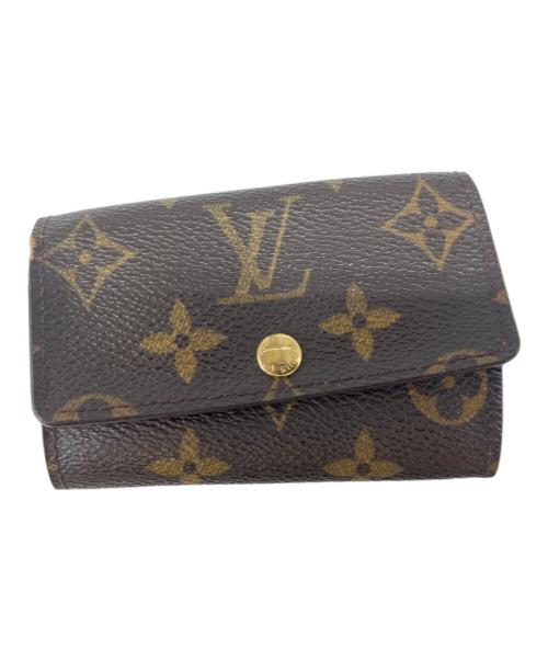 LOUIS VUITTON（ルイ ヴィトン）LOUIS VUITTON (ルイ ヴィトン) LOUIS VUITTON モノグラム ミュルティクレ6 キーケース ブラウンの古着・服飾アイテム
