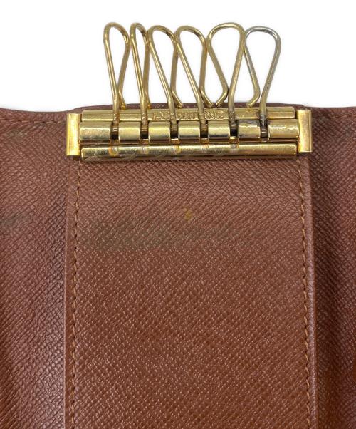 LOUIS VUITTON（ルイ ヴィトン）LOUIS VUITTON (ルイ ヴィトン) LOUIS VUITTON モノグラム ミュルティクレ6 キーケース ブラウンの古着・服飾アイテム
