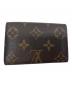 LOUIS VUITTON (ルイ ヴィトン) LOUIS VUITTON モノグラム ミュルティクレ6 キーケース ブラウン：3000円