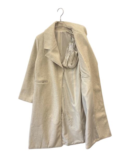 Resexxy（リゼクシー）RESEXXY (リゼクシー) RESEXXY　チェスターコート ベージュ サイズ:Fの古着・服飾アイテム