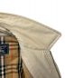 中古・古着 Burberry's (バーバリーズ) ダウンライナー付ハーフコート ベージュ サイズ:Medium：6000円