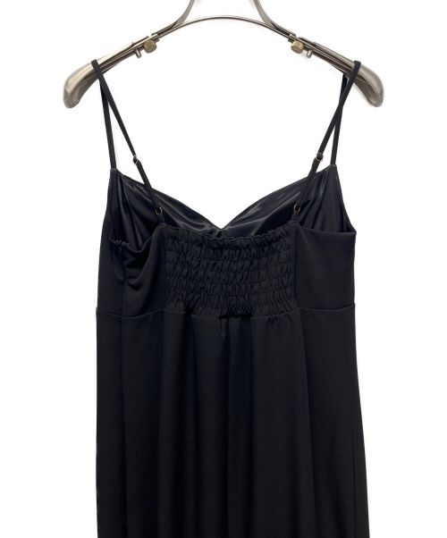 Ameri VINTAGE（アメリヴィンテージ）Ameri VINTAGE (アメリヴィンテージ) MANY WAY AIRY VEIL DRESS ベージュ×ブラック サイズ:Sの古着・服飾アイテム