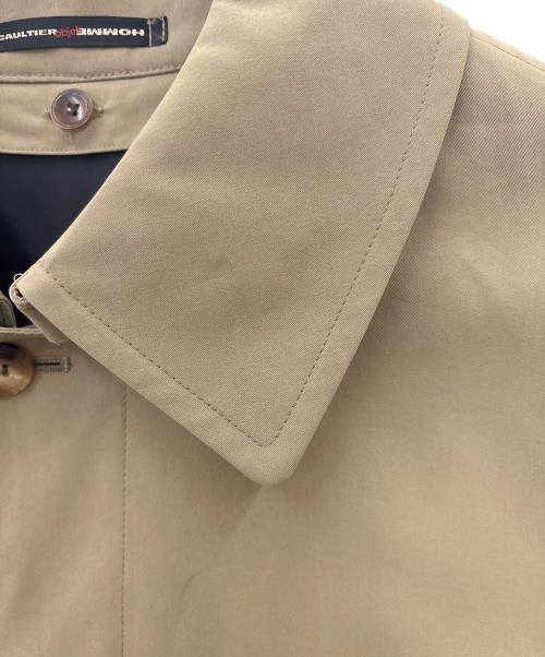 GAULTIER HOMME objet（ゴルチエオムオブジェ）GAULTIER HOMME objet (ゴルチエオムオブジェ) GAULTIER HOMME objet　ライナー付ステンカラーコート ベージュ サイズ:48の古着・服飾アイテム
