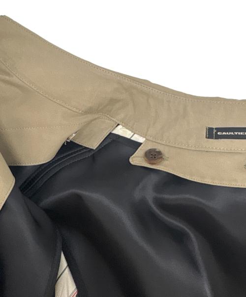 GAULTIER HOMME objet（ゴルチエオムオブジェ）GAULTIER HOMME objet (ゴルチエオムオブジェ) GAULTIER HOMME objet　ライナー付ステンカラーコート ベージュ サイズ:48の古着・服飾アイテム