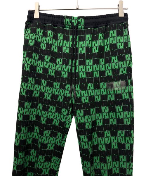 NBB WEEKEND（エヌビービーウィークエンド）NBB WEEKEND (エヌビービーウィークエンド) ジョガーパンツ グリーン サイズ:記載なしの古着・服飾アイテム