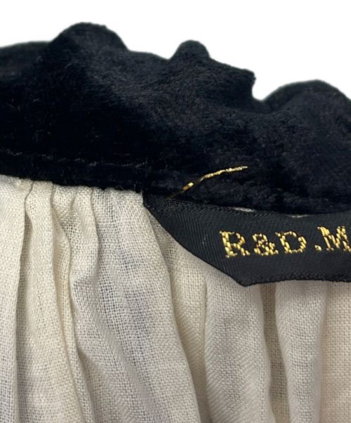 R&D.M.Co-OLDMAN'S TAILOR（オールドマンズテイラー）R&D.M.Co-OLDMAN'S TAILOR (オールドマンズテイラー) フラワーギャザースカート ブルー サイズ:記載なしの古着・服飾アイテム