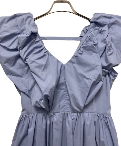 ELENDEEK（エレンディーク）ELENDEEK (エレンディーク) バルーンネックワンピース スカイブルー サイズ:02の古着・服飾アイテム