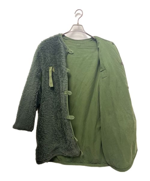 スウェーデン軍（スウェーデングン）スウェーデン軍 (スウェーデングン) C50コート グリーン サイズ:記載なしの古着・服飾アイテム