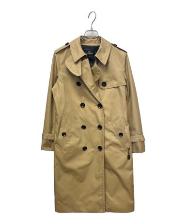 タイムセール　coach新品トレンチコート ベージュ170/100A 中古・古着通販】COACH (コーチ) トレンチコート ベージュ サイズ:L