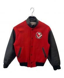 IRONHEAD（アイアンヘッド）の古着「IRONHEAD　スタジャン」｜レッド×ブラック