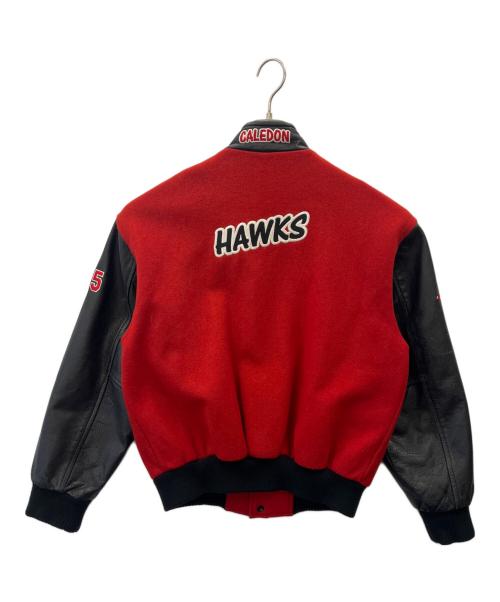 IRONHEAD（アイアンヘッド）IRONHEAD (アイアンヘッド) IRONHEAD　スタジャン レッド×ブラック サイズ:記載なしの古着・服飾アイテム