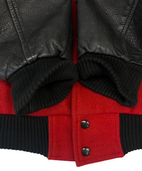 IRONHEAD（アイアンヘッド）IRONHEAD (アイアンヘッド) IRONHEAD　スタジャン レッド×ブラック サイズ:記載なしの古着・服飾アイテム