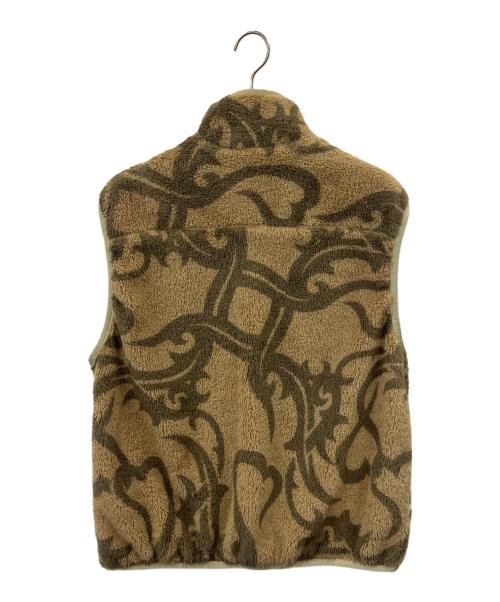 flagstuff（フラグスタフ）FLAGSTUFF (フラグスタフ) FLAGSTUFF　ボアベスト　カモフラージュ柄 サイズ:Mの古着・服飾アイテム