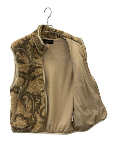 flagstuff（フラグスタフ）FLAGSTUFF (フラグスタフ) FLAGSTUFF　ボアベスト　カモフラージュ柄 サイズ:Mの古着・服飾アイテム