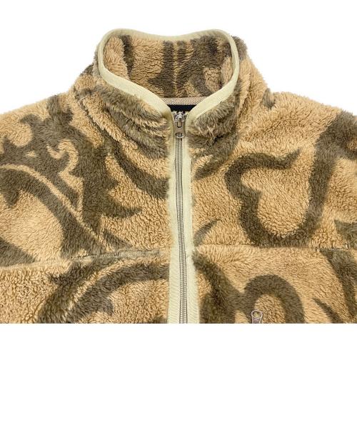 flagstuff（フラグスタフ）FLAGSTUFF (フラグスタフ) FLAGSTUFF　ボアベスト　カモフラージュ柄 サイズ:Mの古着・服飾アイテム