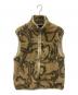FLAGSTUFF（フラグスタフ）の古着「FLAGSTUFF　ボアベスト　カモフラージュ柄」