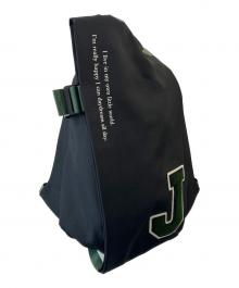 Cote&Ciel×JohnUNDERCOVER（コートエシエル×ジョンアンダーカバー）の古着「ワッペンリュック」｜グリーン×ブラック