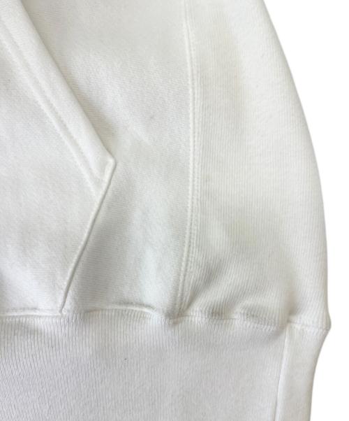Champion REVERSE WEAVE（チャンピオン リバース ウィーブ）Champion REVERSE WEAVE (チャンピオン リバース ウィーブ) Champion REVERSE WEAVE　プルオーバーパーカー ホワイト サイズ:JP XLの古着・服飾アイテム