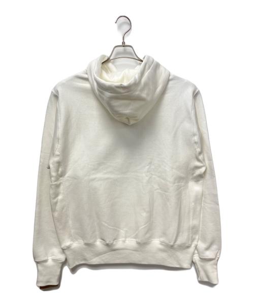 Champion REVERSE WEAVE（チャンピオン リバース ウィーブ）Champion REVERSE WEAVE (チャンピオン リバース ウィーブ) プルオーバーパーカー ホワイト サイズ:JPN XLの古着・服飾アイテム