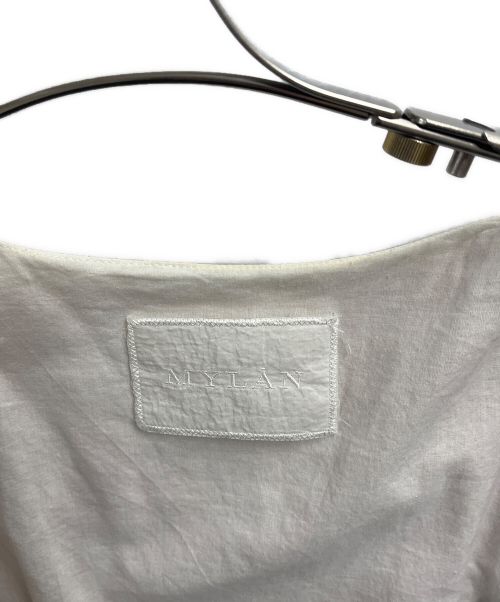 MYLAN（マイラン）MYLAN (マイラン) カシュクールワンピース ベージュ サイズ:Sの古着・服飾アイテム