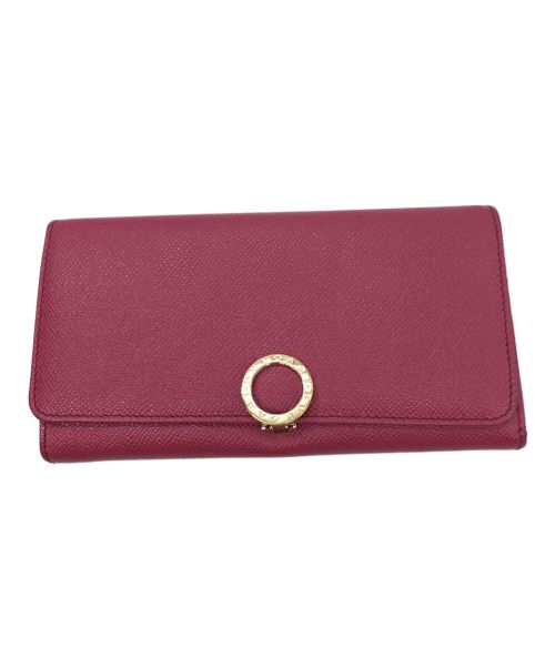 BVLGARI（ブルガリ）BVLGARI (ブルガリ) 長財布 ピンクの古着・服飾アイテム
