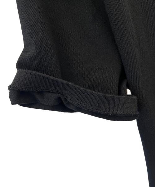 stussy（ステューシー）stussy (ステューシー) ジップポロシャツ ブラック×ピンク サイズ:XLの古着・服飾アイテム