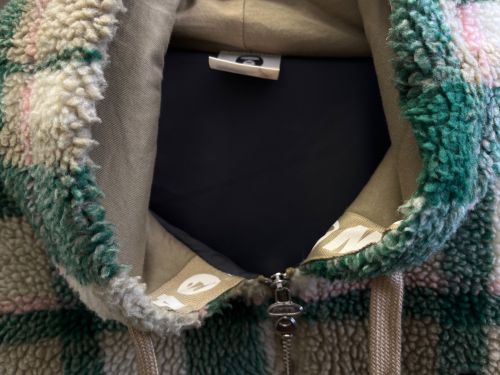 A BATHING APE（ア ベイシング エイプ）A BATHING APE (アベイシングエイプ) ボアジャケット グリーン サイズ:Lの古着・服飾アイテム