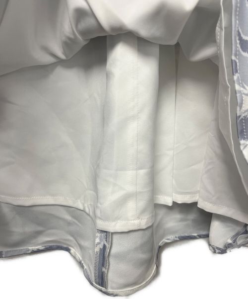 HER LIP TO（ハーリップトゥ）HER LIP TO (ハーリップトゥ) ボリュームスカート スカイブルー サイズ:Sの古着・服飾アイテム