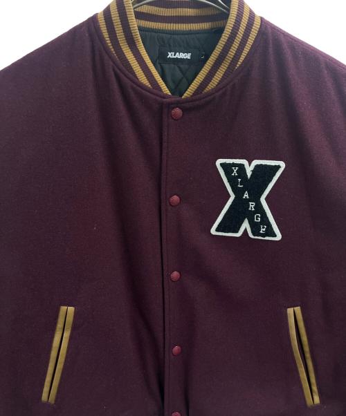 X-LARGE（エクストララージ）X-LARGE (エクストララージ) スタジャン バーガンディー サイズ:Lの古着・服飾アイテム