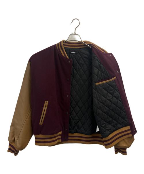 X-LARGE（エクストララージ）X-LARGE (エクストララージ) スタジャン バーガンディー サイズ:Lの古着・服飾アイテム