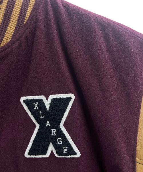 X-LARGE（エクストララージ）X-LARGE (エクストララージ) スタジャン バーガンディー サイズ:Lの古着・服飾アイテム