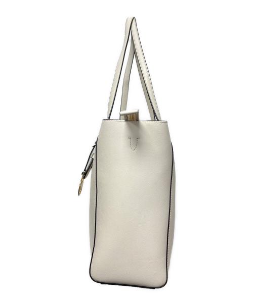 MICHAEL KORS（マイケル・コース）MICHAEL KORS (マイケル・コース) トートバッグ アイボリーの古着・服飾アイテム