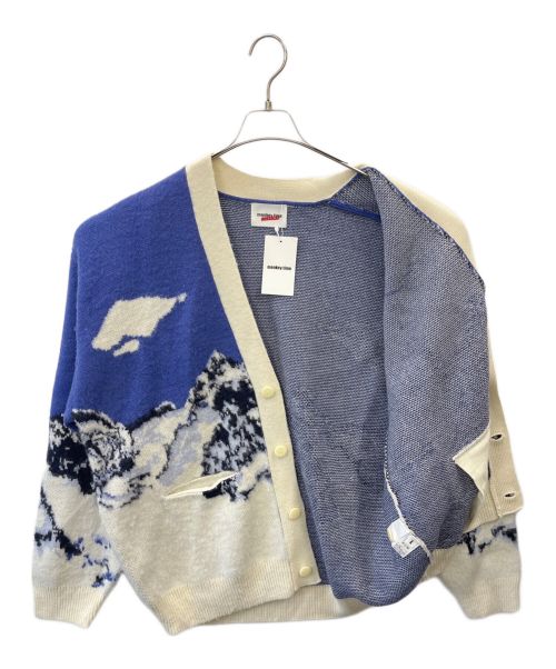 MONKEY TIME IRREGULAR（モンキータイム）MONKEY TIME IRREGULAR (モンキータイム) カーディガン ブルー サイズ:Lの古着・服飾アイテム