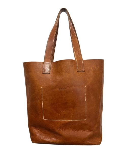 genten（ゲンテン）genten (ゲンテン) トートバッグ ブラウンの古着・服飾アイテム