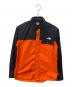 THE NORTH FACE（ザ ノース フェイス）の古着「THE NORTH FACE　ロングスリーブヌプシシャツ」｜ブラック×オレンジ