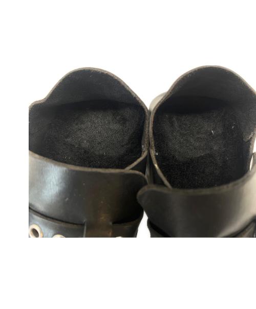 LOEWE（ロエベ）LOEWE (ロエベ) LOEWE　モカシンシューズ ブラック サイズ:37の古着・服飾アイテム