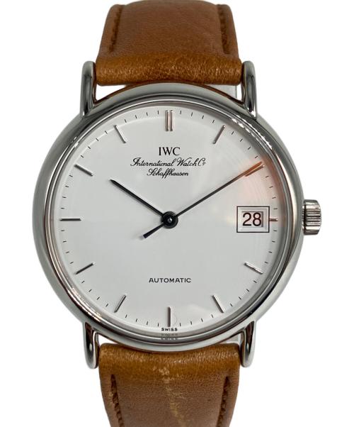 IWC（アイダブリューシー）IWC (アイダブリューシー) ポートフィノ デイト Ref.IW3513-20 白文字盤 サイズ:34mmの古着・服飾アイテム