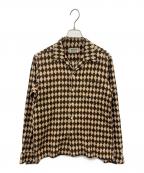 WACKO MARIAワコマリア）の古着「WACKO MARIA　THE GUILTY PARTIES　チェックシャツ」｜ブラウン