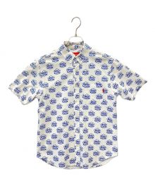 SUPREME×White Castle（シュプリーム×ホワイトキャッスル）の古着「オックスフォードシャツ」｜ホワイト×ブルー
