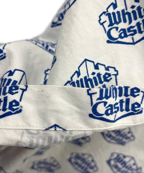 SUPREME（シュプリーム）Supreme (シュプリーム) WHITE CASTLE (ホワイトキャッスル) オックスフォードシャツ ホワイト×ブルー サイズ:Sの古着・服飾アイテム