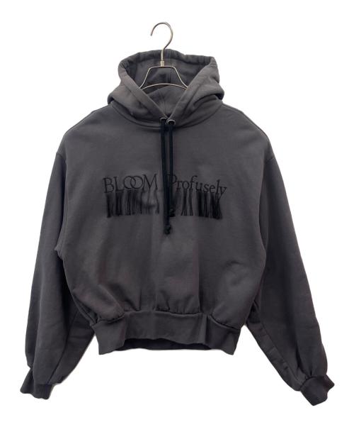 MAISON SPECIAL（メゾンスペシャル）MAISON SPECIAL (メゾンスペシャル) MAISON SPECIAL  BLOOM Embroidery Logo Hoodie ブラウン サイズ:FREEの古着・服飾アイテム