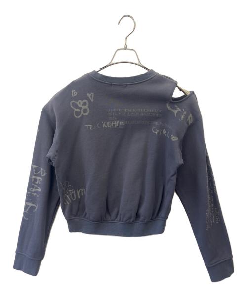 MAISON SPECIAL（メゾンスペシャル）MAISON SPECIAL (メゾンスペシャル) MAISON SPECIAL  Hand Drawn Dream Sweatshirt グレー サイズ:FREEの古着・服飾アイテム