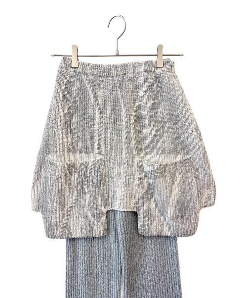 MAISON SPECIAL（メゾンスペシャル）MAISON SPECIAL (メゾンスペシャル) MAISON SPECIAL　	アンサンブル・ブーツカット グレー サイズ:36の古着・服飾アイテム