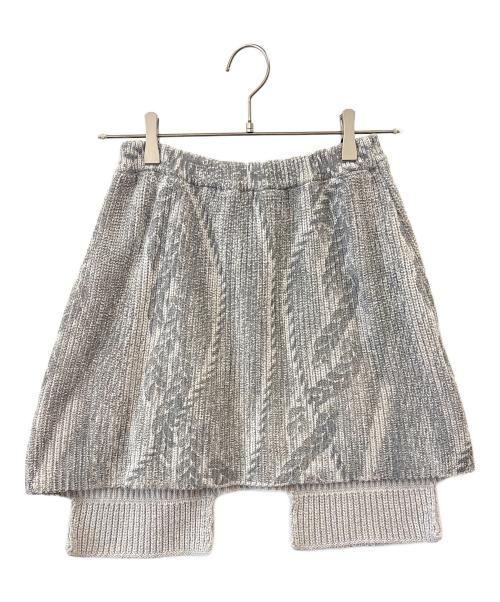 MAISON SPECIAL（メゾンスペシャル）MAISON SPECIAL (メゾンスペシャル) MAISON SPECIAL　	アンサンブル・ブーツカット グレー サイズ:36の古着・服飾アイテム