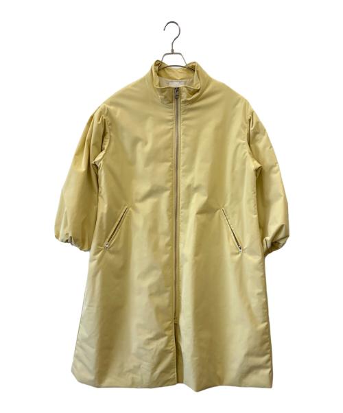 Spick and Span（スピック＆スパン）Spick and Span (スピックアンドスパン) Spick and Span　中綿ボリュームスリーブロングコート イエロー サイズ:38の古着・服飾アイテム