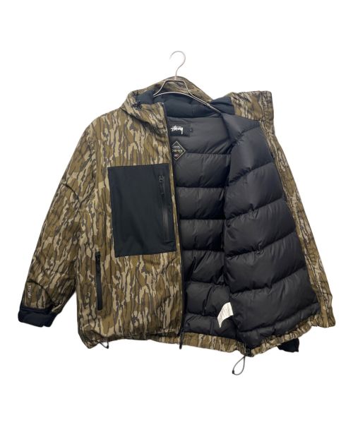 stussy（ステューシー）stussy (ステューシー) ダウンジャケット オリーブ サイズ:Lの古着・服飾アイテム