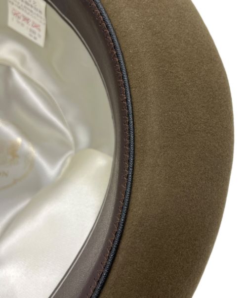 STETSON（ステットソン）STETSON (ステットソン) ハット グリーン サイズ:57 7 1/8の古着・服飾アイテム