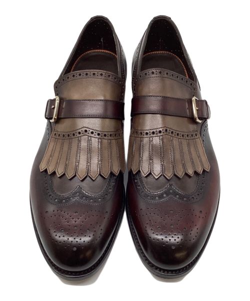 Santoni（サントーニ）Santoni (サントーニ) ドレスシューズ ブラウン サイズ:10の古着・服飾アイテム