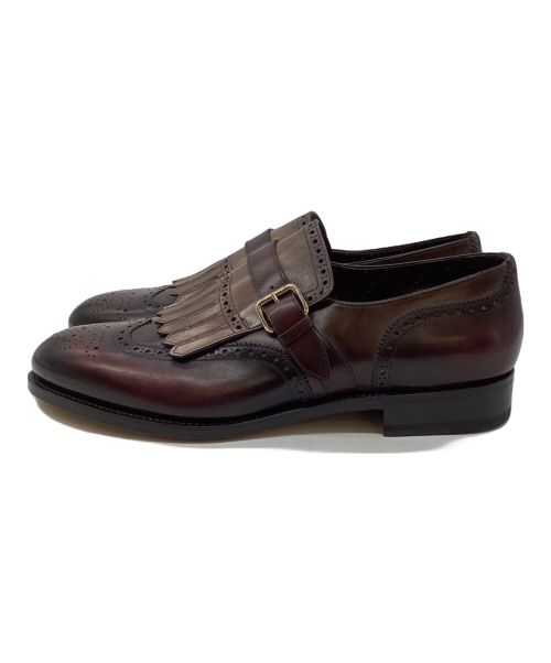 Santoni（サントーニ）Santoni (サントーニ) ドレスシューズ ブラウン サイズ:10の古着・服飾アイテム